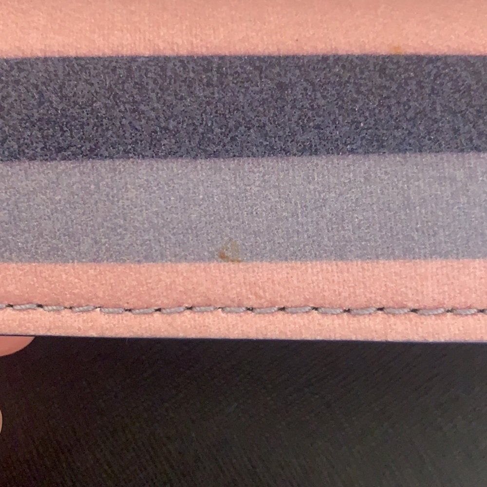 Kate spade glitter stripe make it mine purse flap - Picture 7 of 15